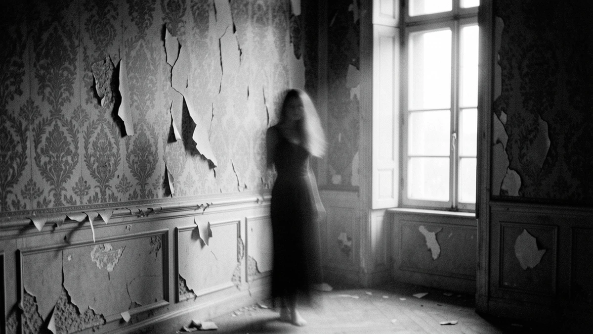Francesca Woodman — Space², Providence, Rhode Island, 1976 : quand la photographie contemporaine s'efface dans le mur