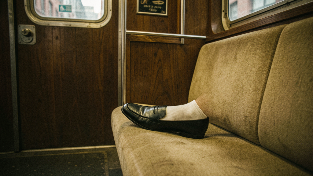 Saul Leiter — Foot on El, 1954 : Quand le regard photographique se pose sur un détail